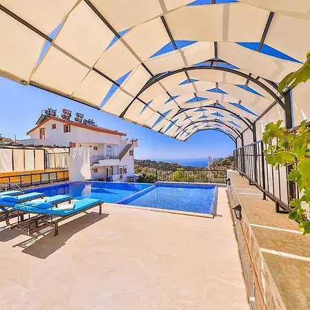 Villa Asfina, Wunderschone Mit 4 Schlafzimmern, Privatem, Solar Beheiztem Pool Und Herrlichem Meerblick