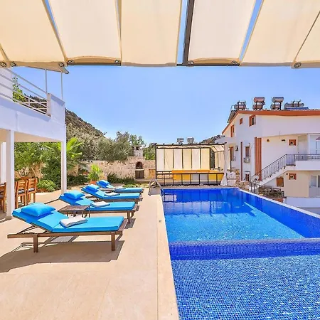 Asfina, Wunderschone Mit 4 Schlafzimmern, Privatem, Solar Beheiztem Pool Und Herrlichem Meerblick