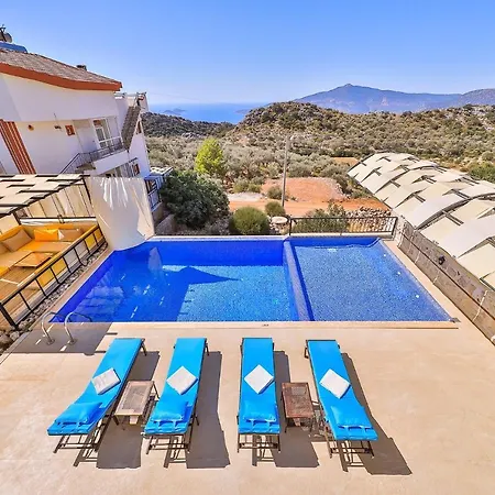 Villa Asfina, Wunderschone Mit 4 Schlafzimmern, Privatem, Solar Beheiztem Pool Und Herrlichem Meerblick