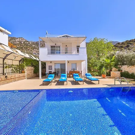 Asfina, Wunderschone Mit 4 Schlafzimmern, Privatem, Solar Beheiztem Pool Und Herrlichem Meerblick